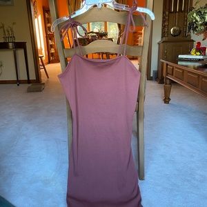 Target Wild Fable mauve/pink dress large